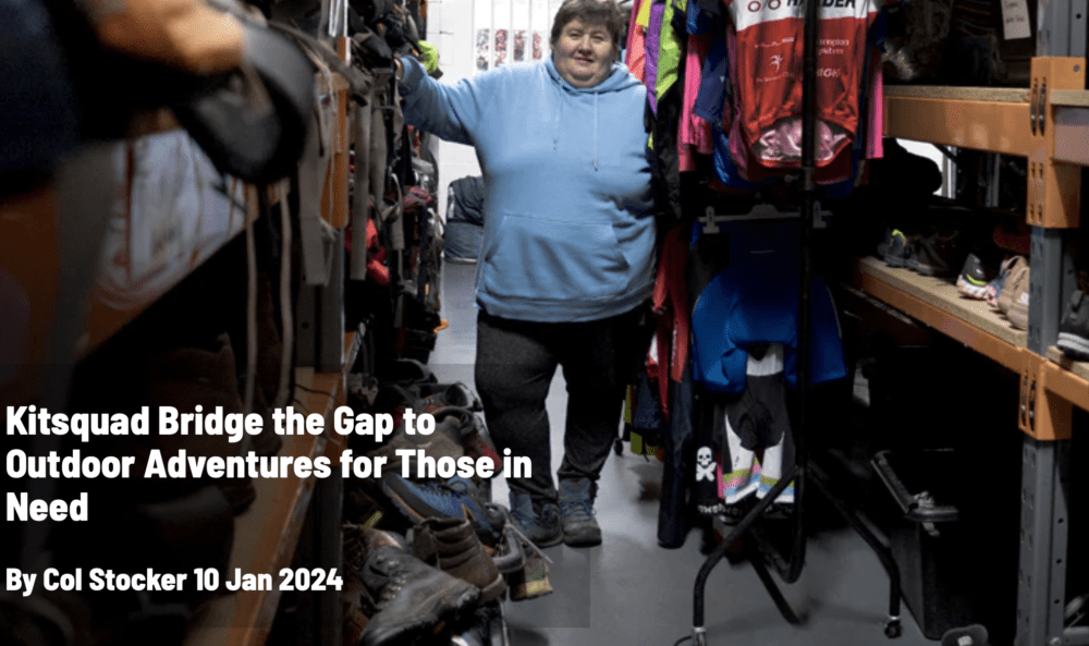 Kitsquad Bridge the Gap to Outdoor Adventures for Those in Need - ALPKIT